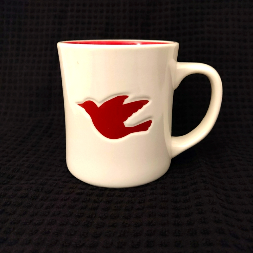 Starbucks 2008 Christmas Dove Mug